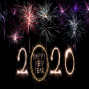 Free download Happy New Year 2020 -  free illustration to be edited with GIMP free online image editor