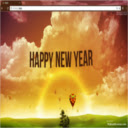 Happy New Year Clouds  screen for extension Chrome web store in OffiDocs Chromium