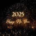 Happy New Year Dark  screen for extension Chrome web store in OffiDocs Chromium