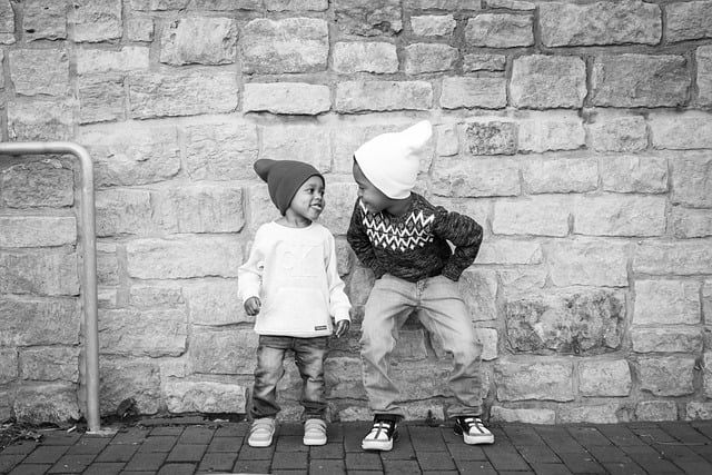 Free download happy siblings brothers portrait free picture to be edited with GIMP free online image editor