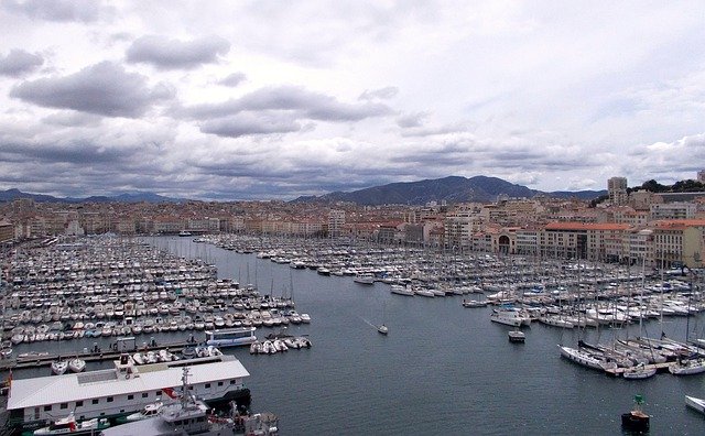 Free download Harbor Marseille Port -  free photo or picture to be edited with GIMP online image editor