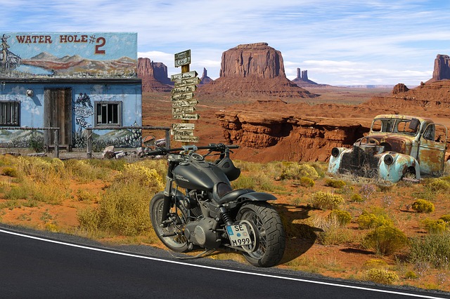 Free download harley motorcycle route 66 route 66 free picture to be edited with GIMP free online image editor