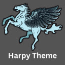 Harpy theme  screen for extension Chrome web store in OffiDocs Chromium