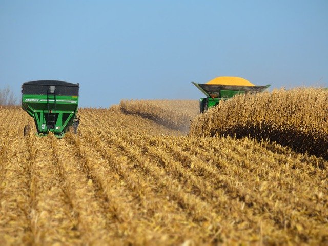 Descărcare gratuită Harvest Combine Field - fotografie sau imagini gratuite pentru a fi editate cu editorul de imagini online GIMP