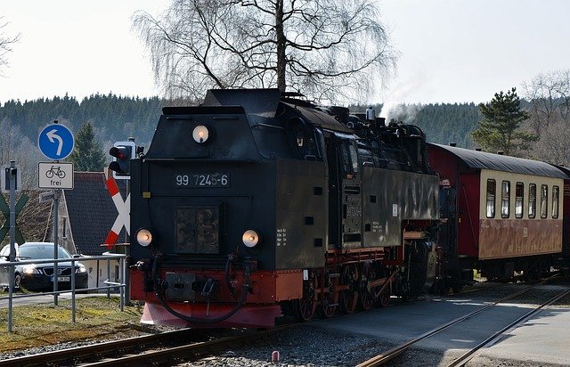 دانلود رایگان Harzquerbahn Steam Locomotive - عکس یا تصویر رایگان قابل ویرایش با ویرایشگر تصویر آنلاین GIMP