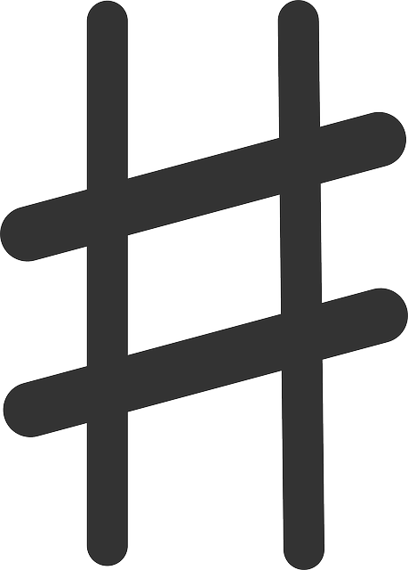 Free download Hashtag Gate Symbol - Free vector graphic on Pixabay free illustration to be edited with GIMP free online image editor