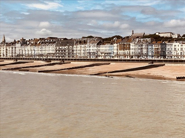 Free download Hastings Sea Beach -  free photo or picture to be edited with GIMP online image editor