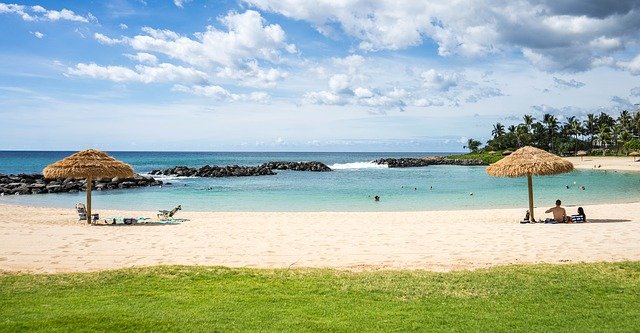 Free download hawaii beach ko olina resort free picture to be edited with GIMP free online image editor