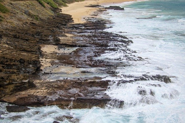 Download gratuito Hawaii Beach Sea - foto o immagine gratuita da modificare con l'editor di immagini online di GIMP