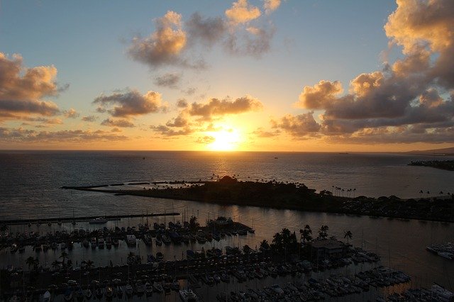 Téléchargement gratuit de Hawaii Sky At Dusk - photo ou image gratuite à éditer avec l'éditeur d'images en ligne GIMP