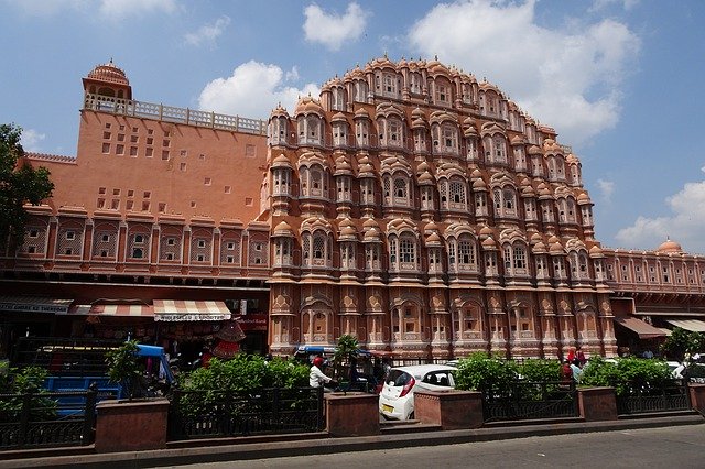 Free download Hawa Mahal Palace Of Winds -  free photo or picture to be edited with GIMP online image editor