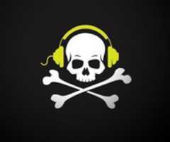 Free download HD Music Windows 10wallpaper Yelo Skull free photo or picture to be edited with GIMP online image editor