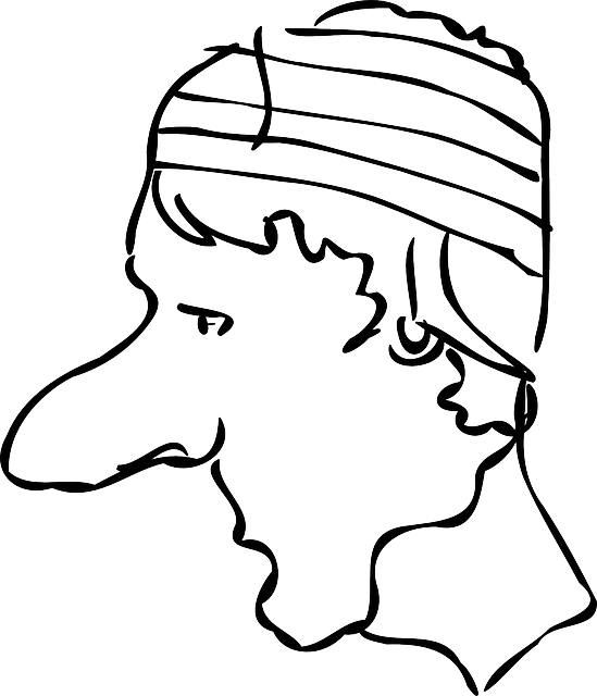 Free download Head Bandage Bandaged - Free vector graphic on Pixabay free illustration to be edited with GIMP free online image editor