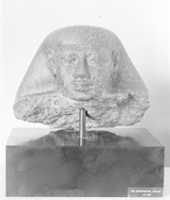 Free download Head from a Block Statue of Mentuhotep, lower part in the University of Tubingen museum free photo or picture to be edited with GIMP online image editor