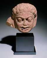 Free download Head of a Demonic Male Deity free photo or picture to be edited with GIMP online image editor