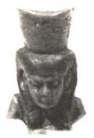 Free download Head of an Amulet Depicting a Goddess free photo or picture to be edited with GIMP online image editor