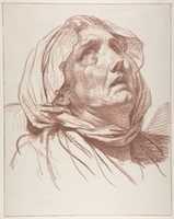 Free download Head of an Old Woman Looking Up free photo or picture to be edited with GIMP online image editor