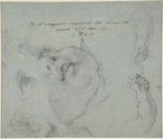 Free download Head of a Woman (recto); Head of a Child, Study of Childrens Forearms (verso) free photo or picture to be edited with GIMP online image editor