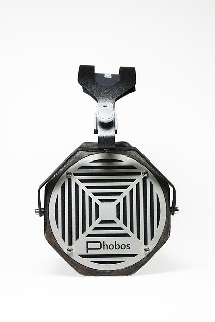 Free download Headphones Isolated Metal -  free photo or picture to be edited with GIMP online image editor