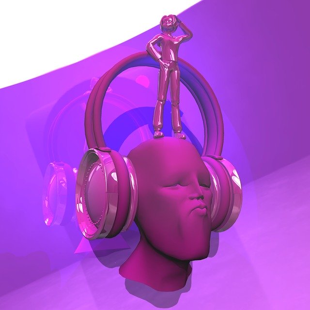 Free download Headphones Music -  free illustration to be edited with GIMP free online image editor