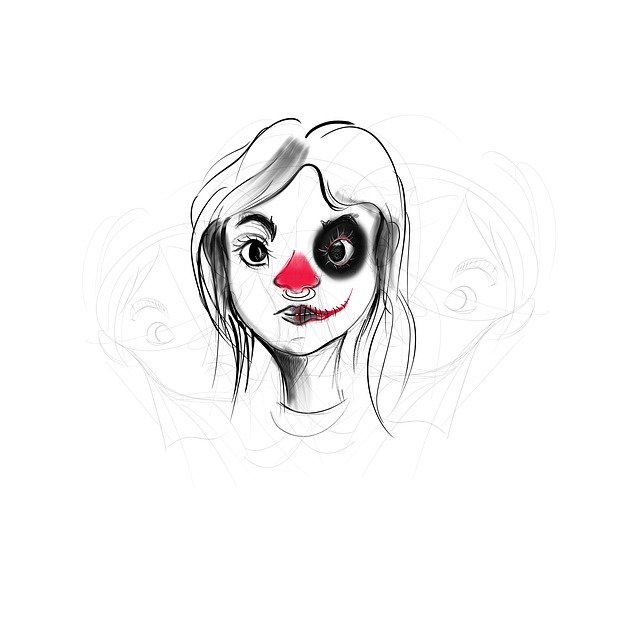 Free download Heart Art Sketch -  free illustration to be edited with GIMP free online image editor