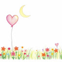 Heart balloons  screen for extension Chrome web store in OffiDocs Chromium