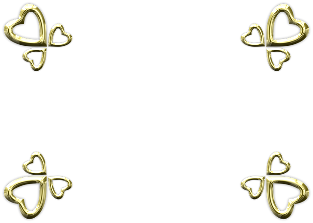 Free download Heart Gold Template -  free illustration to be edited with GIMP free online image editor