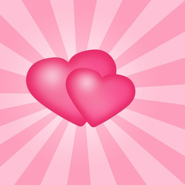 Free download Heart Hearts Pink -  free illustration to be edited with GIMP free online image editor