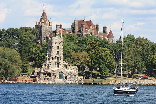 Kostenloser Download Heart Island Boldt Castle Lake - kostenloses Foto oder Bild zur Bearbeitung mit GIMP Online-Bildbearbeitung