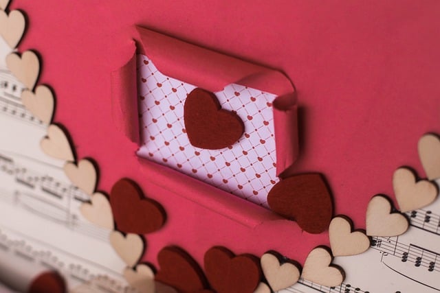 Free download heart red hearts sheet music free picture to be edited with GIMP free online image editor