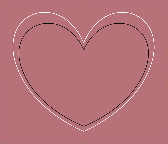 Free download Heart Rosa -  free illustration to be edited with GIMP free online image editor
