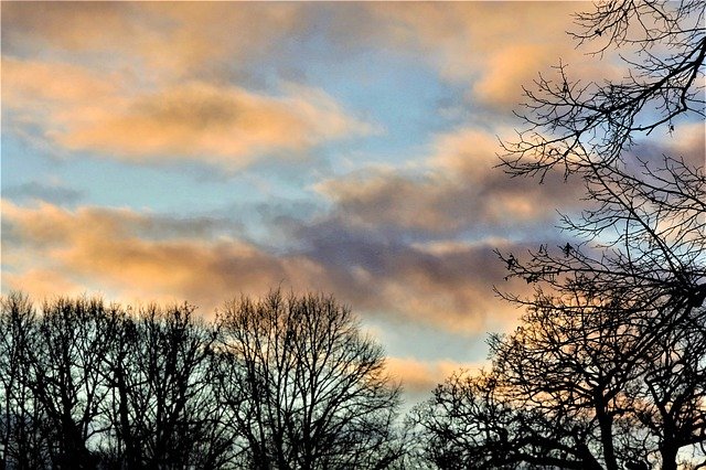 無料ダウンロード天国の前夜の雲はGIMPの無料オンライン画像エディタで編集される残光の無料画像を落とします