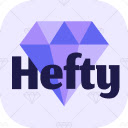 HeftyApp  screen for extension Chrome web store in OffiDocs Chromium