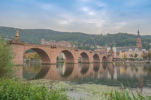 Free picture Heidelberg Castle Old Bridge -  to be edited by GIMP free image editor by OffiDocs