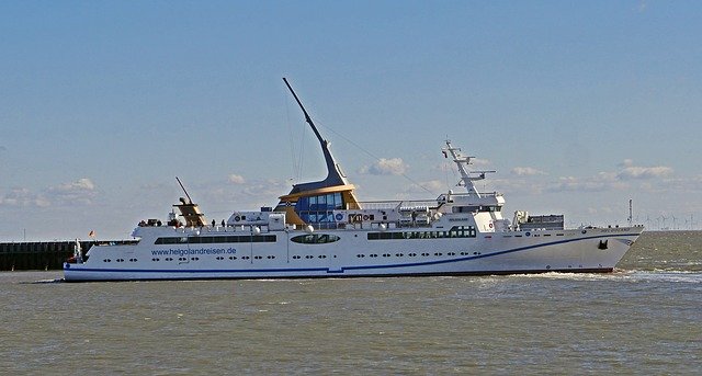 Free download Helgoland Ferry Departure Cuxhaven -  free photo or picture to be edited with GIMP online image editor