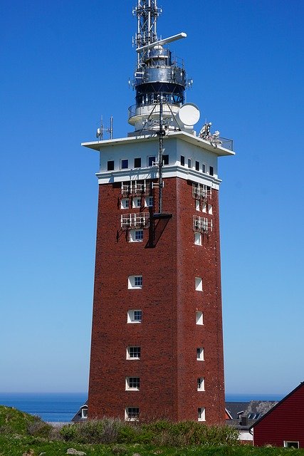 Free download Helgoland Lighthouse Island -  free photo or picture to be edited with GIMP online image editor