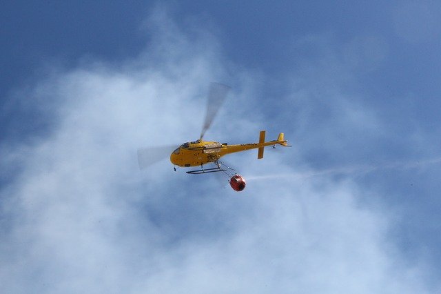Free picture Helicopter Fire -  to be edited by GIMP free image editor by OffiDocs