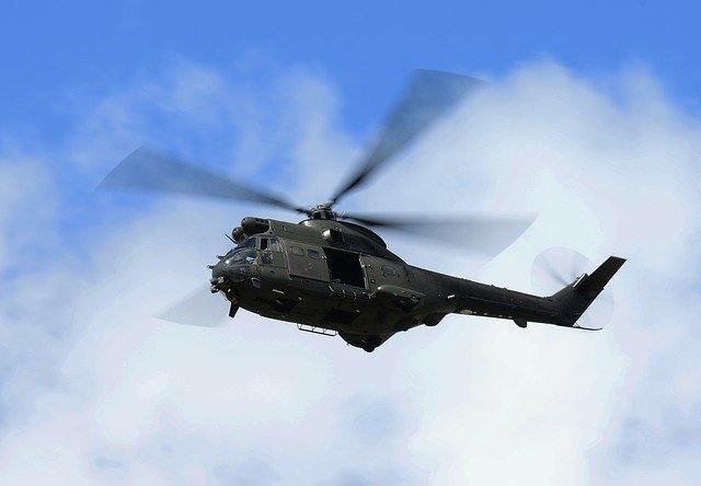 Unduh gratis Helicopter Puma Raf - foto atau gambar gratis untuk diedit dengan editor gambar online GIMP