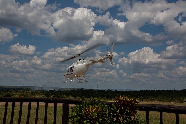 Бесплатно скачать Вертолет Небо Южной Африки - бесплатную фотографию или картинку для редактирования с помощью онлайн-редактора изображений GIMP