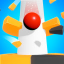 Helix Jump Game  screen for extension Chrome web store in OffiDocs Chromium