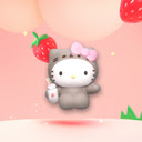 Hello Kitty Strawberry Live Wallpaper  screen for extension Chrome web store in OffiDocs Chromium