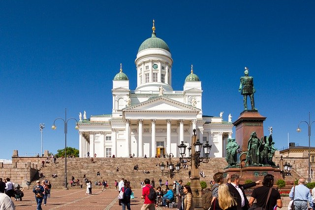 Free picture Helsinki Dom Church -  to be edited by GIMP free image editor by OffiDocs