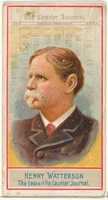 Free download Henry Watterson, The Louisville Courier Journal, from the American Editors series (N1) for Allen & Ginter Cigarettes Brands free photo or picture to be edited with GIMP online image editor