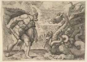 Free download Hercules and the Hydra of Lerna free photo or picture to be edited with GIMP online image editor