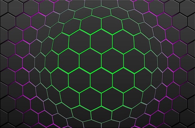 Free download hexagon rainbow hd wallpaper free picture to be edited with GIMP free online image editor