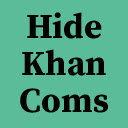 Hide Khan Academy Comments  screen for extension Chrome web store in OffiDocs Chromium
