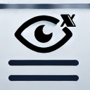 HideMyX  screen for extension Chrome web store in OffiDocs Chromium