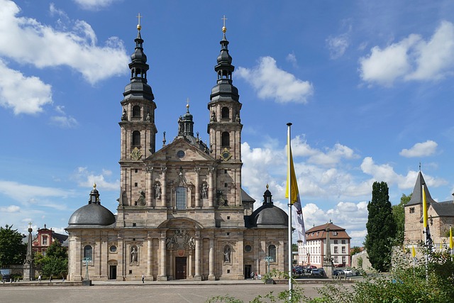 Free download high cathedral of fulda dom free picture to be edited with GIMP free online image editor
