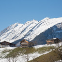 High houses under the mountains  screen for extension Chrome web store in OffiDocs Chromium