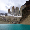 High mountains and blue lake  screen for extension Chrome web store in OffiDocs Chromium